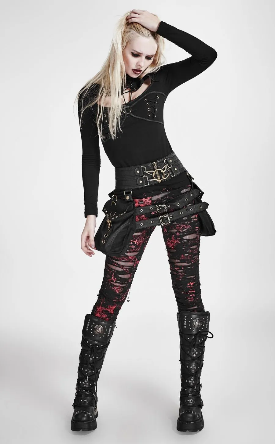 Leggings Gothique PUNK RAVE