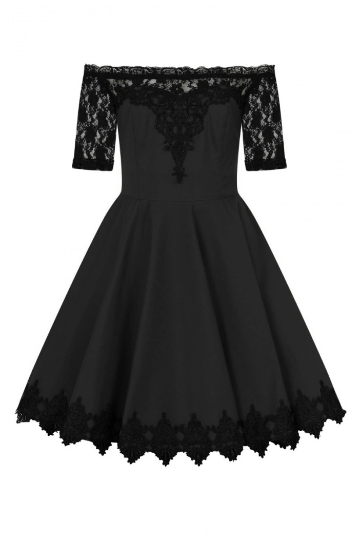 Robe Noire HELL BUNNY 'amara'