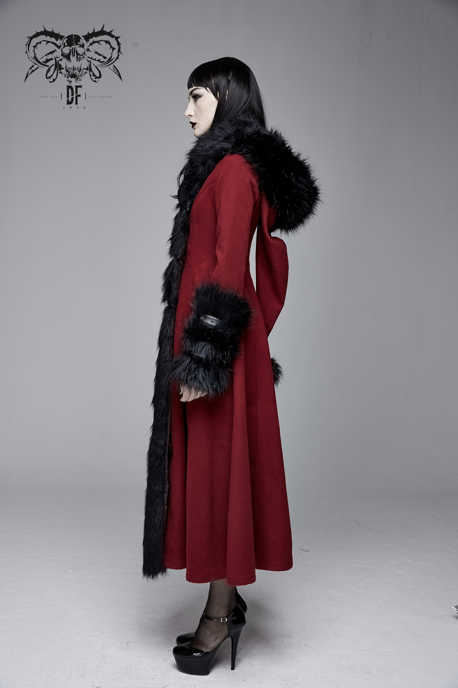 Long Manteau DEVIL FASHION 'blood Of Sirena' â Image 2