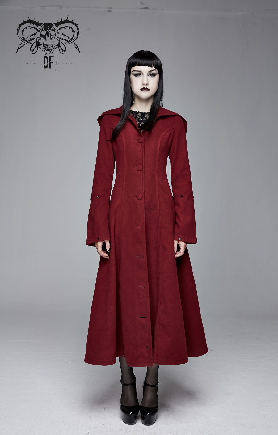 Long Manteau DEVIL FASHION 'blood Of Sirena' â Image 4