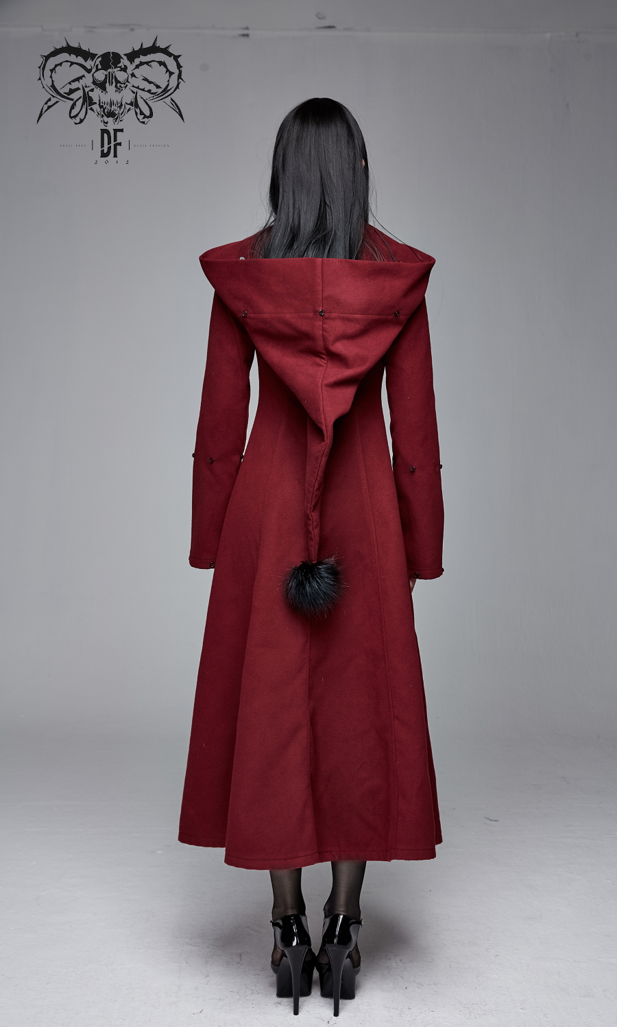 Long Manteau DEVIL FASHION 'blood Of Sirena' â Image 5
