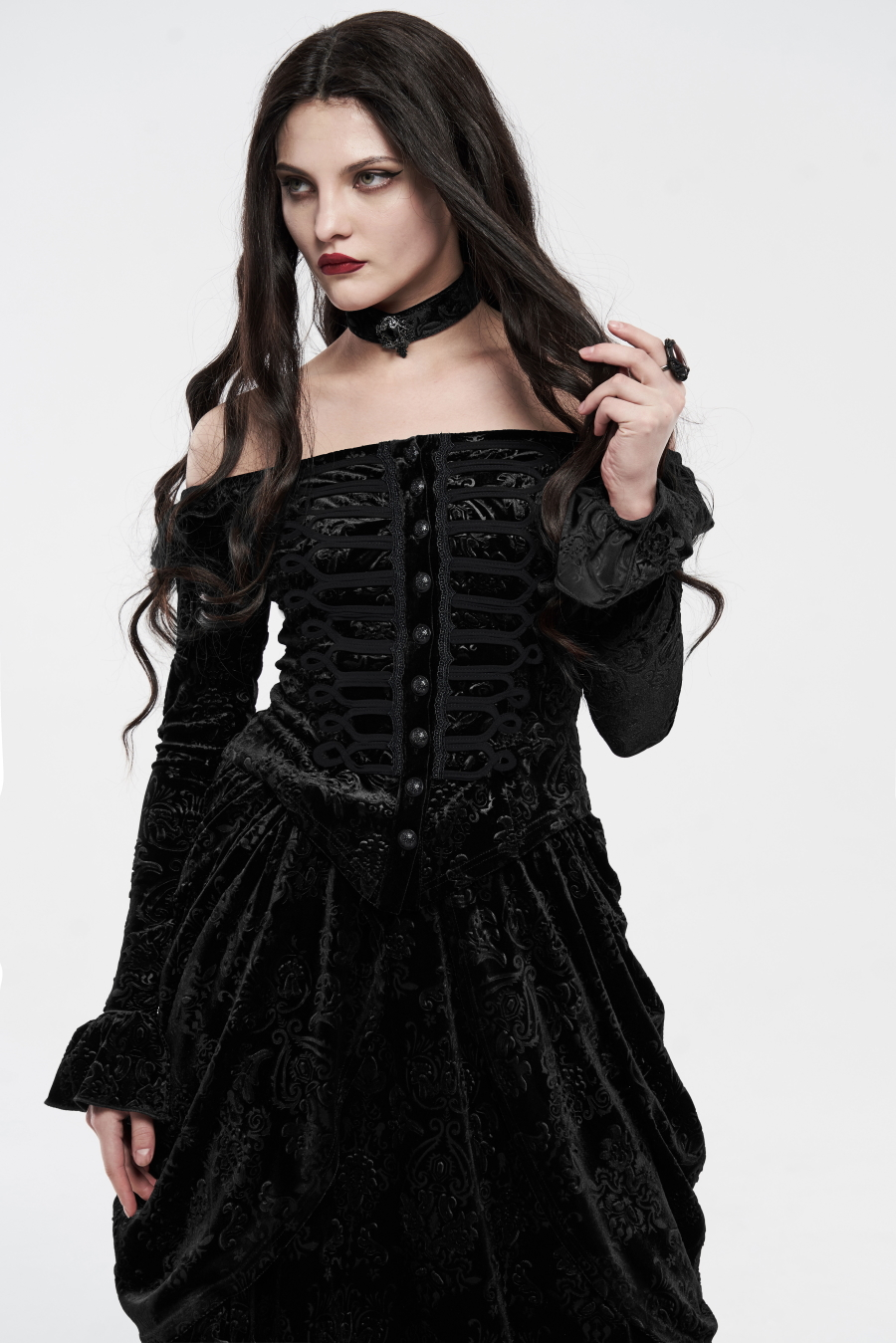 Haut PUNK RAVE 'black Empera' â Image 3