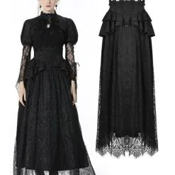 Longue Jupe Empire DARK IN LOVE 'Amalberta'