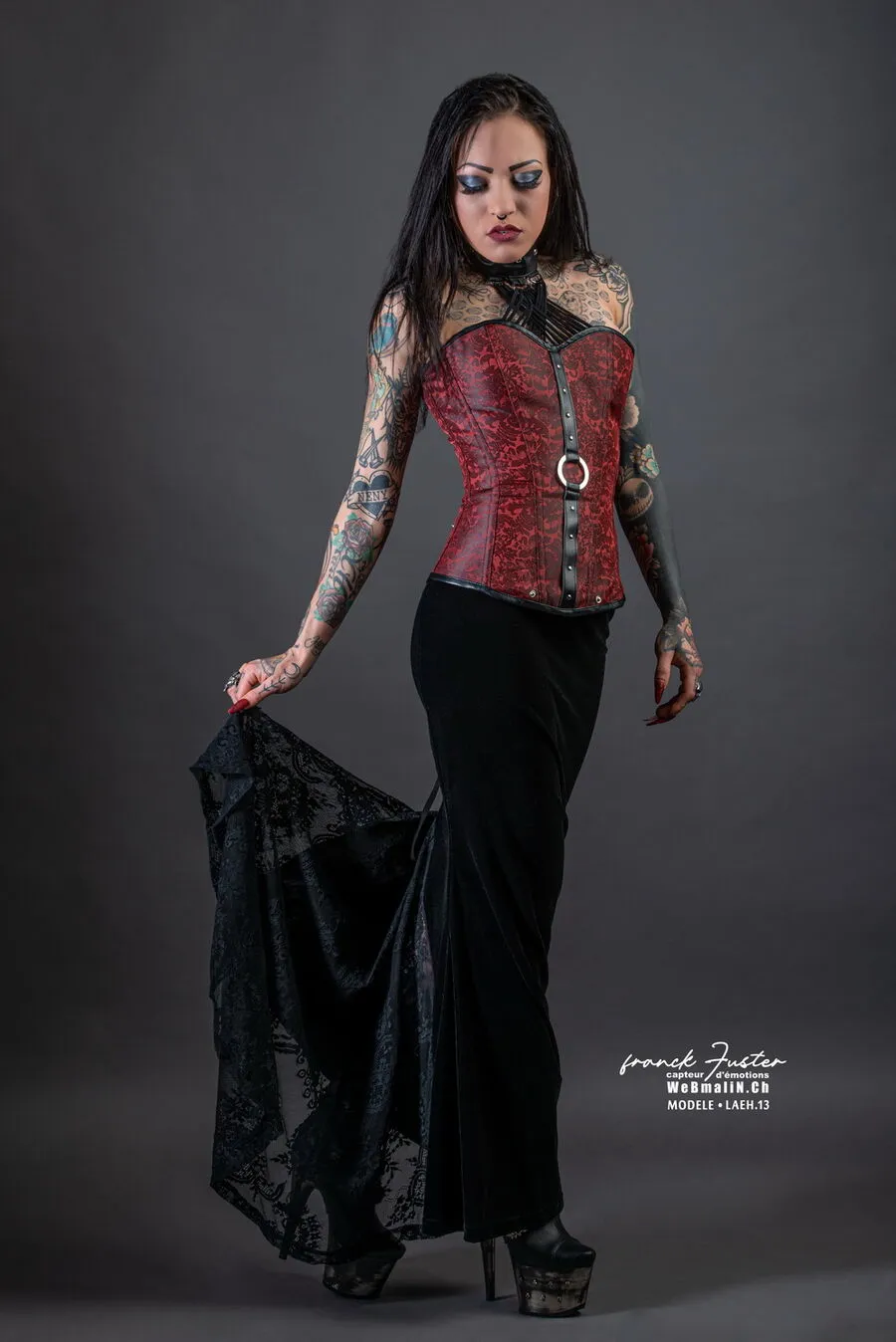 Longue Jupe KILLSTAR 'the Ghostess'