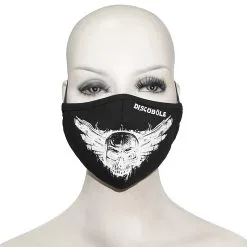 Masque Gothique En Tissu 'discobole'