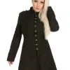 H&R London Manteau HEART AND ROSES LONDON 'military Goth'