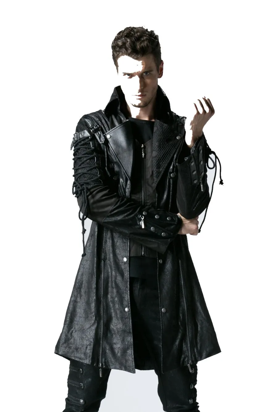 Veste Gothique Homme PUNK RAVE 'dark Funeral' â Image 4