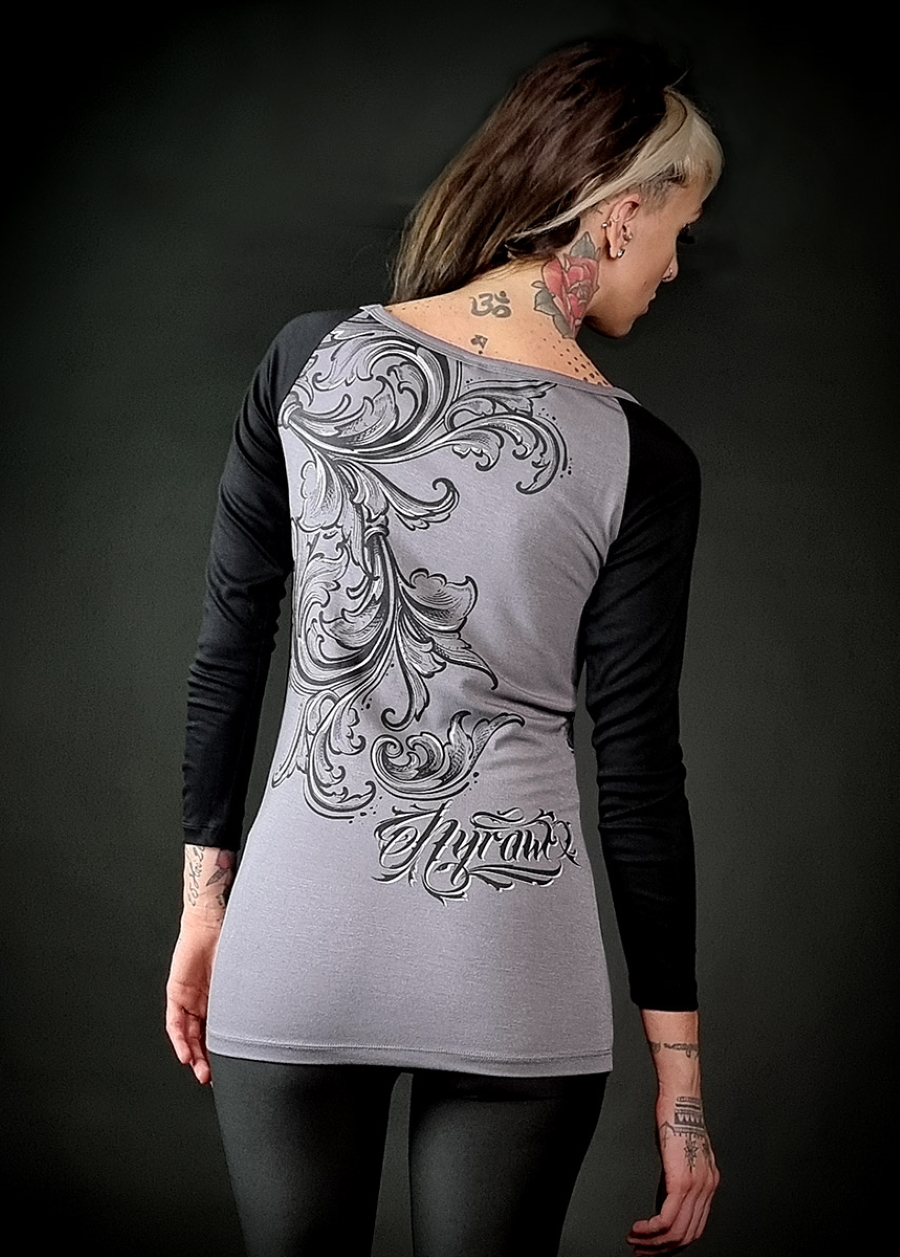 T-shirt Manches Longues HYRAW 'hurt' â Image 2