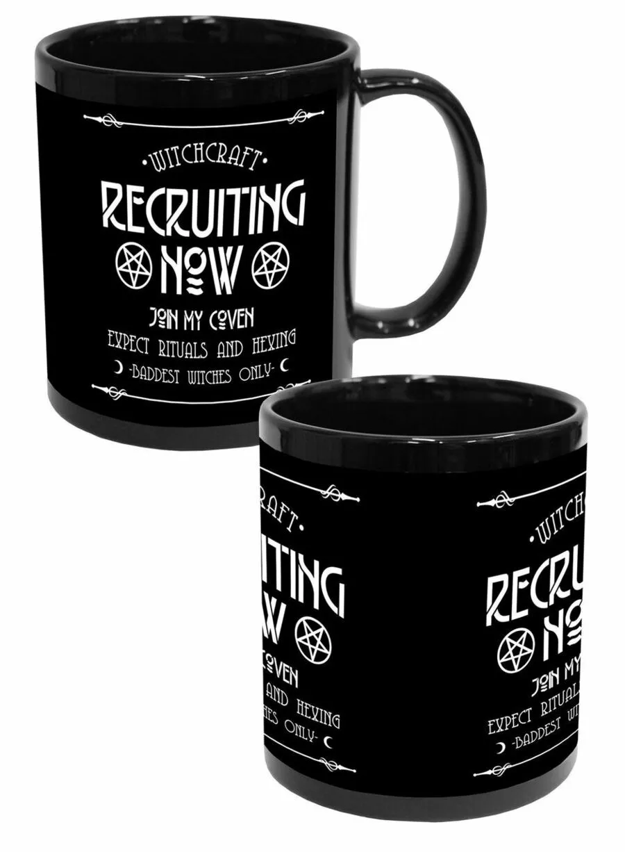 Darkside Mug Gothique 'witchcraft Recruiting'