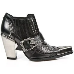 Santiags Cuir NEW ROCK M-7984P-S1