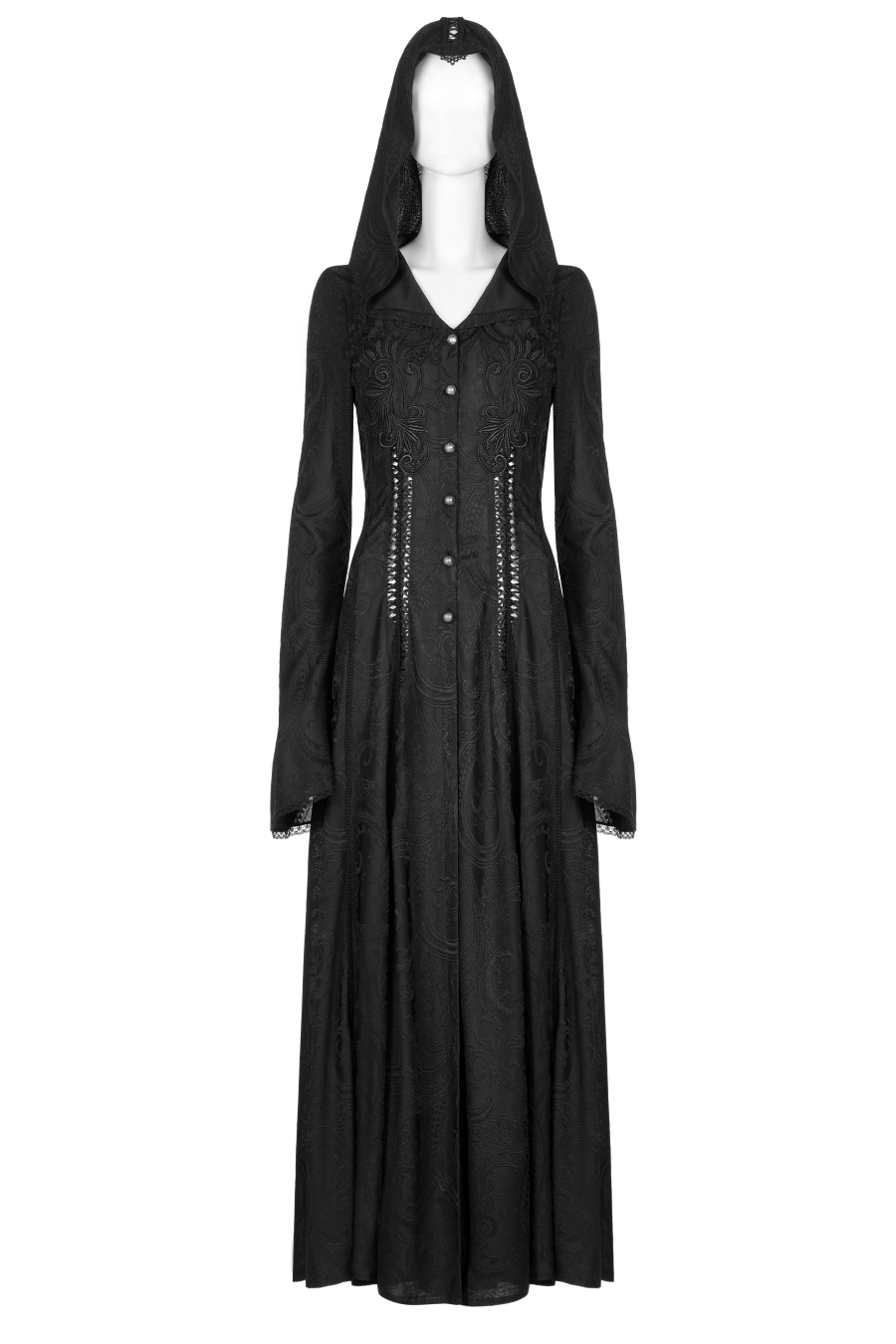 Longue Veste PUNK RAVE 'dark Vamp' â Image 3