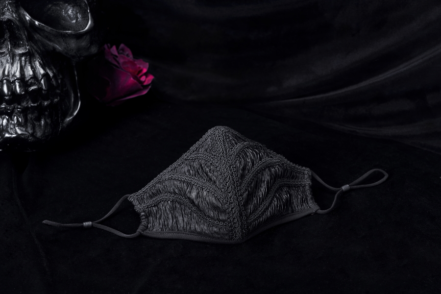 PUNK RAVE Masque Gothique En Tissu â Image 3