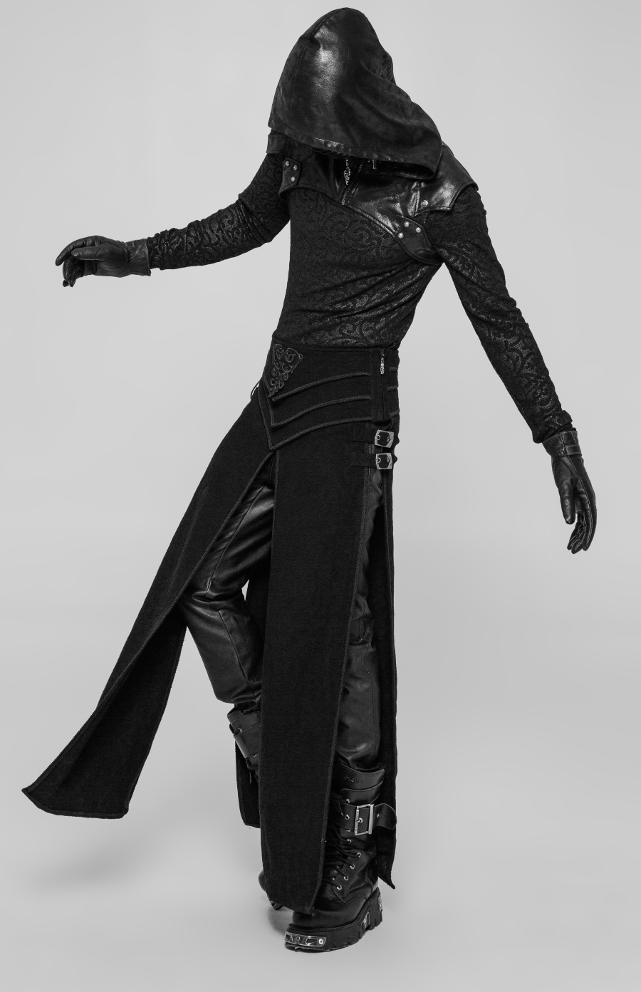 Surjupe Gothique Homme PUNK RAVE â Image 4