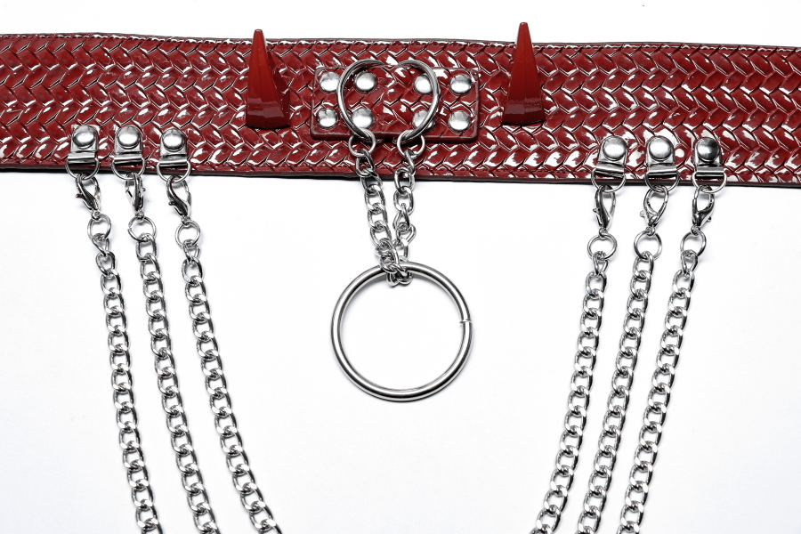 Collier PUNK RAVE 'Devil's Horns' â Image 4