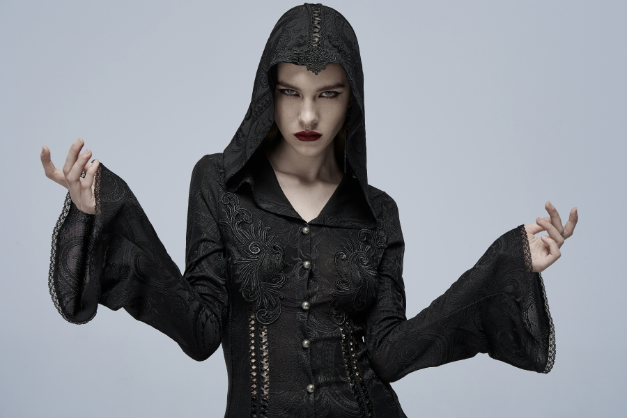 Longue Veste PUNK RAVE 'dark Vamp' â Image 6