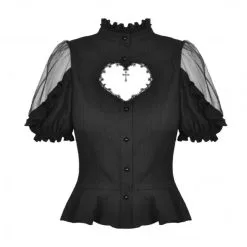 Chemisier DARK IN LOVE 'coeur Sombre'