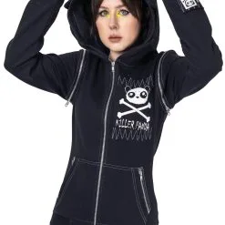 Heartless Veste Emo Zippée KILLER PANDA