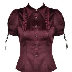 Chemisier Bordeaux DARK IN LOVE