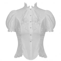 Chemisier Blanc DARK IN LOVE