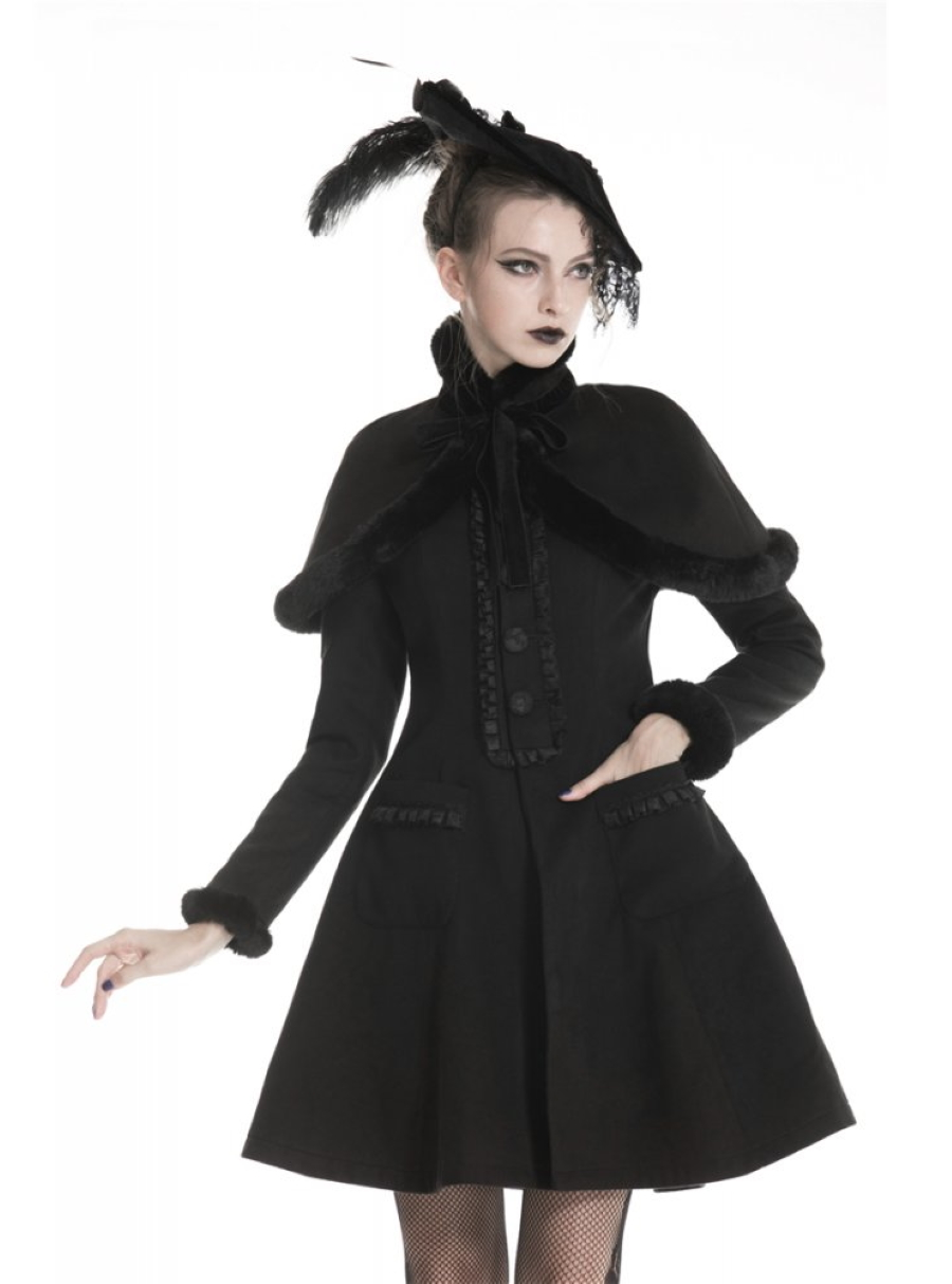 Manteau Gothique Femme DARK IN LOVE â Image 3