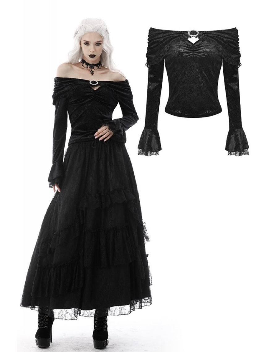 Haut Victorien DARK IN LOVE 'Leacia'