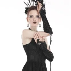 DARK IN LOVE Longues Mitaines En Velours