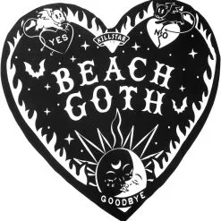 Serviette De Bain KILLSTAR 'Heart Goth'