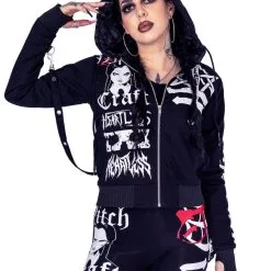 Veste Wednesday HEARTLESS 'Bitch Craft'