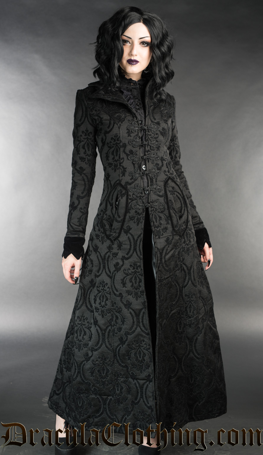 DISCOBOLE Manteau DRACULA CLOTHING 'Ives Coat'