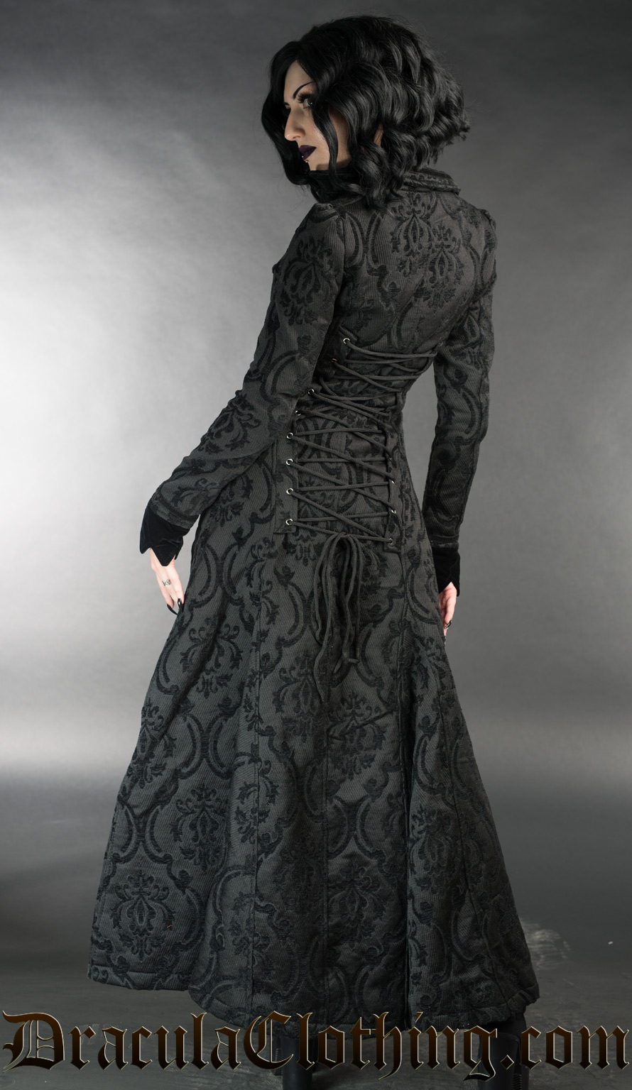 DISCOBOLE Manteau DRACULA CLOTHING 'Ives Coat' â Image 2