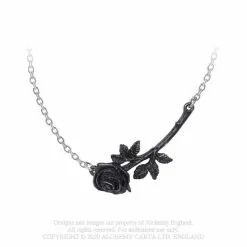 Collier ALCHEMY GOTHIC 'black Rose Enigma'