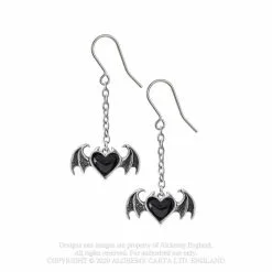 ALCHEMY GOTHIC Boucles D'oreilles ALCHEMY GOTHIQUE 'black Souls'