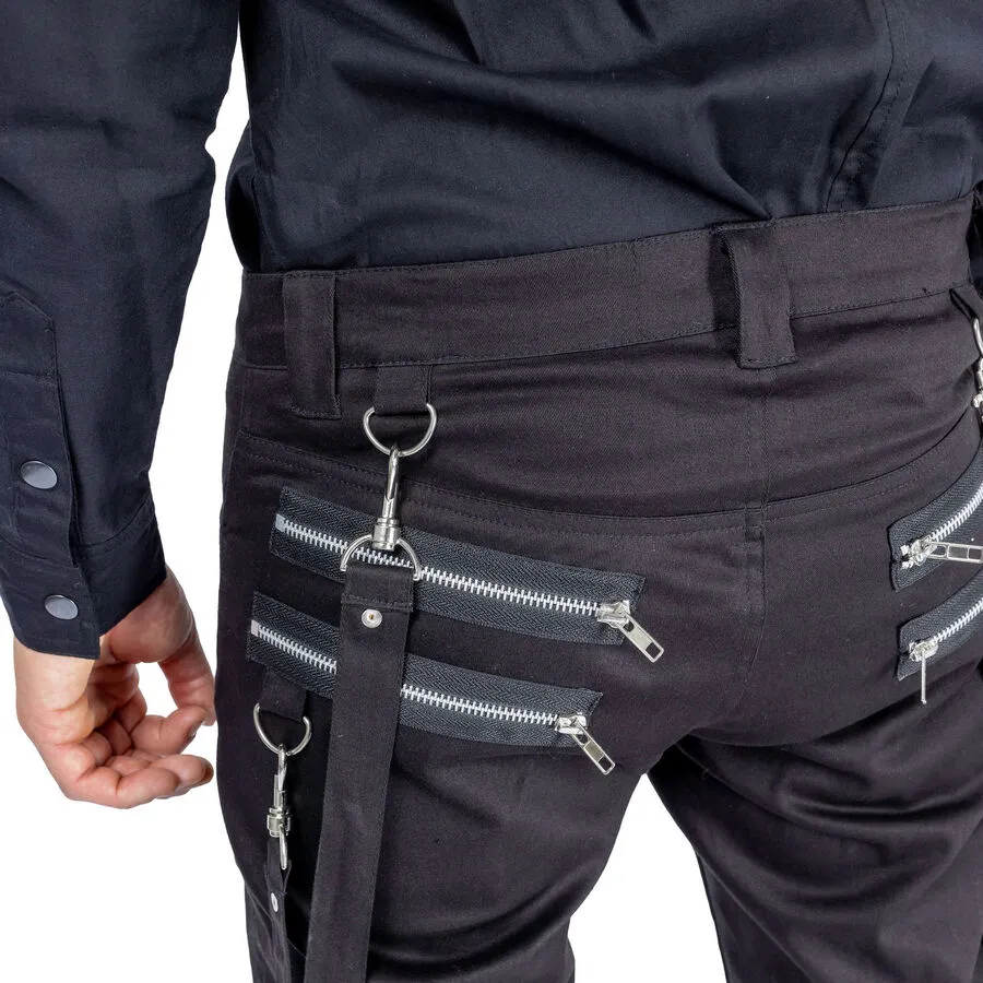 POIZEN INDUSTRIES Pantalon Goth/rock HEARTLESS â Image 5