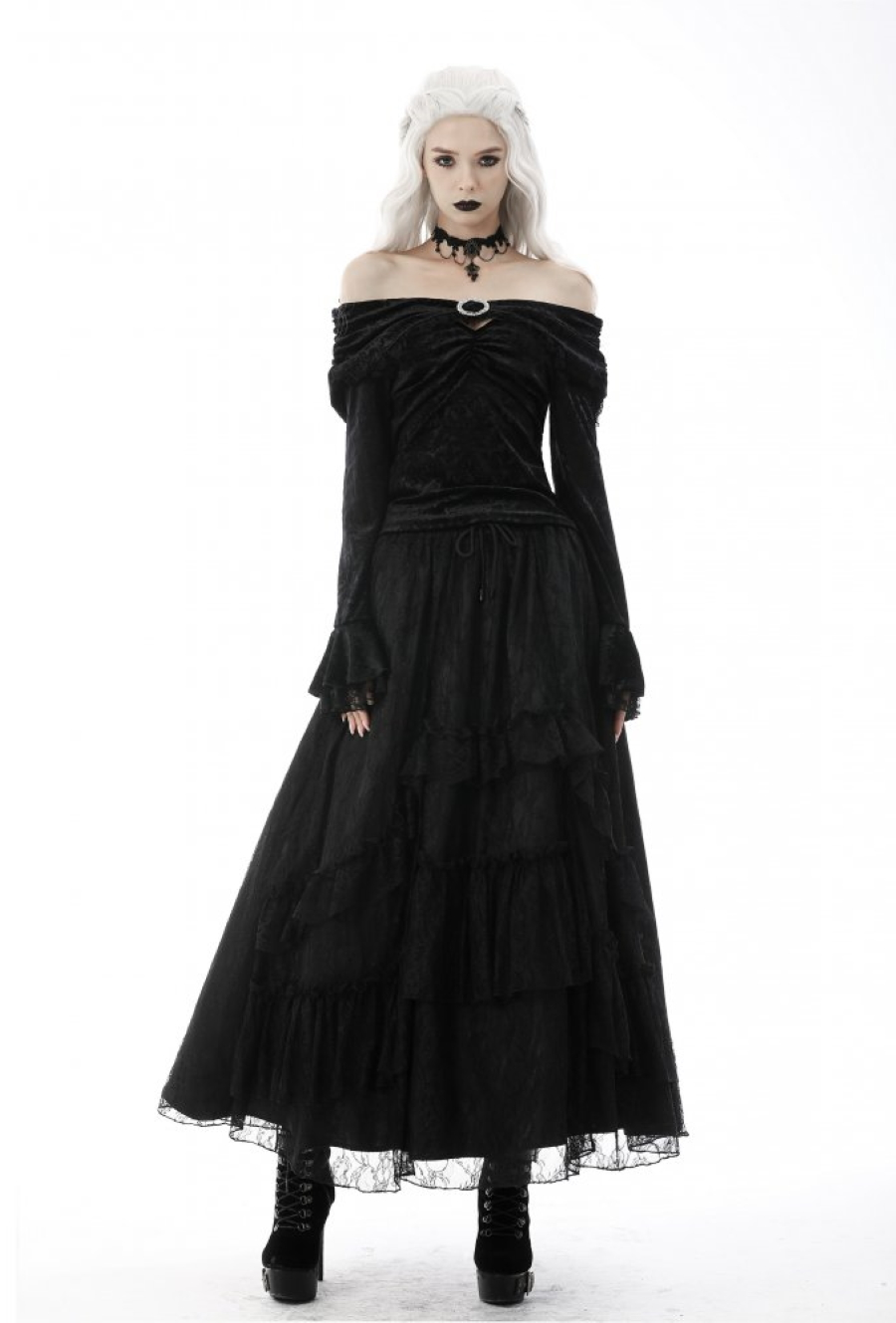 Haut Victorien DARK IN LOVE 'Leacia' â Image 4