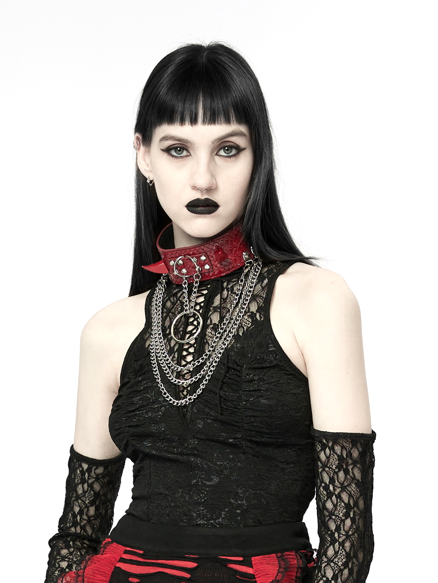 Collier PUNK RAVE 'Devil's Horns'