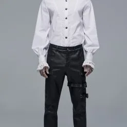 Chemise Vampire Blanche PUNK RAVE