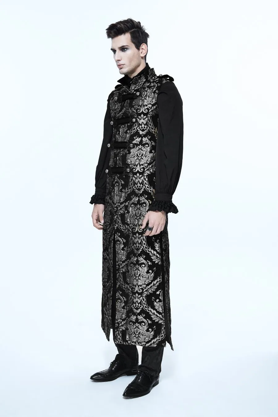 Longue Veste Gothique Victorienne DEVIL FASHION â Image 3