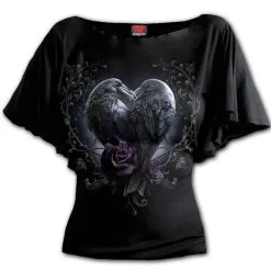 Haut Gothique SPIRAL 'raven Heart'