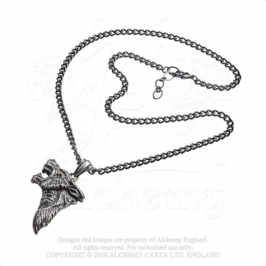 Pendentif ALCHEMY GOTHIC 'dark Wolf' â Image 2