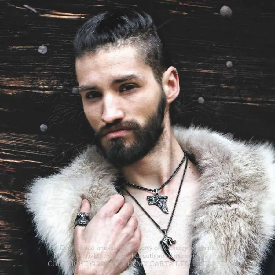 Pendentif ALCHEMY GOTHIC 'dark Wolf' â Image 4