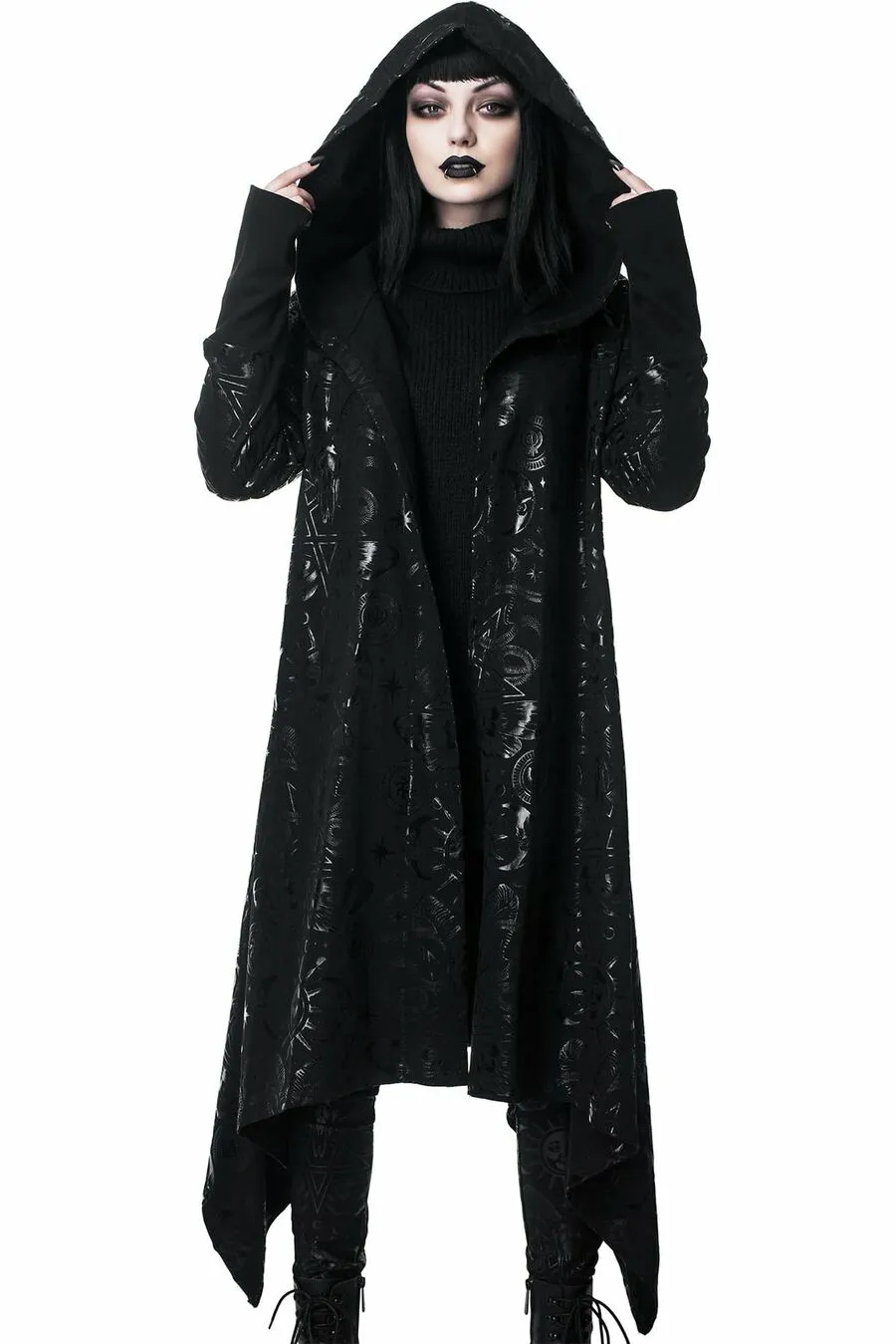 Longue Veste KILLSTAR 'demon Hooded' â Image 3