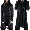 Longue Veste KILLSTAR 'demon Hooded'