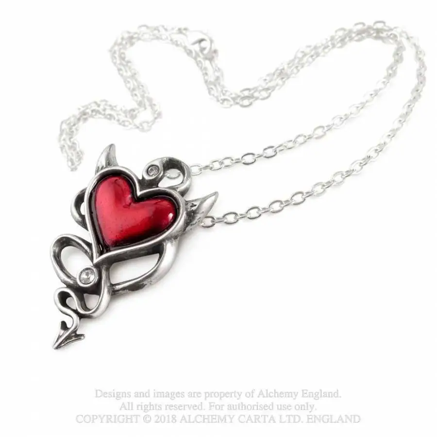 Collier ALCHEMY GOTHIC 'devil Heart' â Image 2