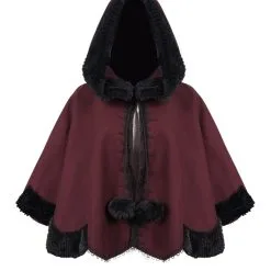 Cape Lolita DEVIL FASHION 'Heidi Red'