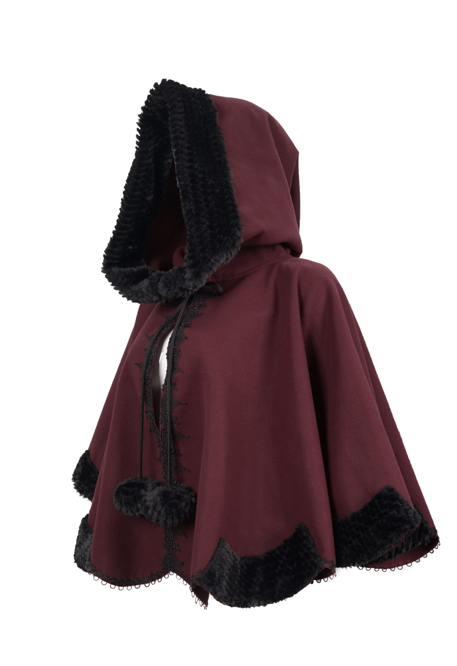 Cape Lolita DEVIL FASHION 'Heidi Red' â Image 2