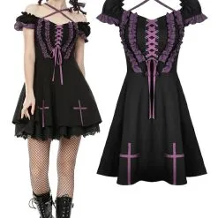 DARK IN LOVE Robe Gothique Lolita 'harajuku'