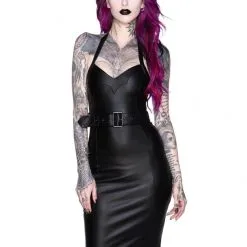 Robe KILLSTAR 'eclipse' En Simili Cuir