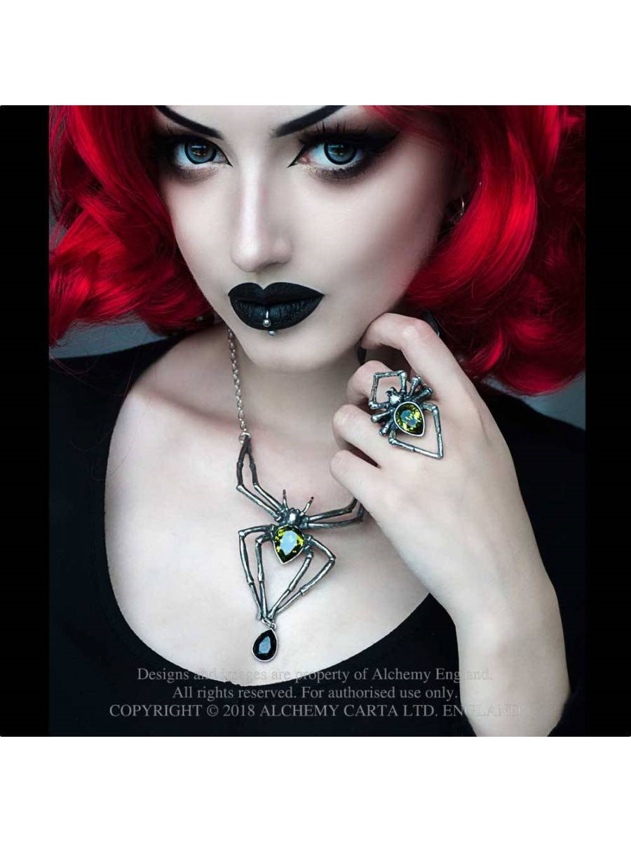 Bague ALCHEMY GOTHIC 'emerald Venom' â Image 3