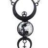 Pendentif RESTYLE 'black Full Moon'