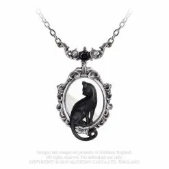 Pendentif ALCHEMY GOTHIC 'feline Felicity '